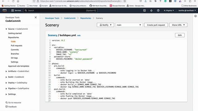 AWS CodeBuild:Building docker image and pushing it to DockerHub смотреть онлайн