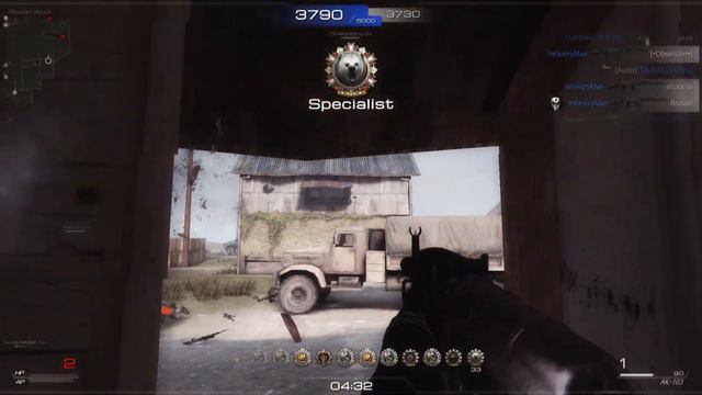 SF2 GamePlay DM AK 103 by InfantryMan смотреть онлайн