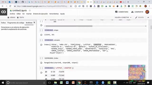 GOOGLE COLABORATORY USING PYTHON AND GRAPH MAP WITH FOLIUM AND JUPYTER NOTEBOOK 2019 смотреть онлайн