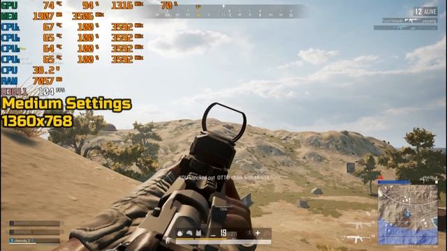 PUBG(Steam) - New Map "KARAKIN" Benchmark | Intel Core i5-3570 CPU + GTX 960 2GB + 8GB RAM | 768p смотреть онлайн