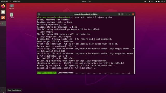 How to install jsoncpp library in ubuntu in single step смотреть онлайн