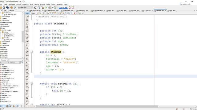 05 – Java Object-Oriented Programming OOP – Constructors and Constructor Overloading – شرح جافا смотреть онлайн