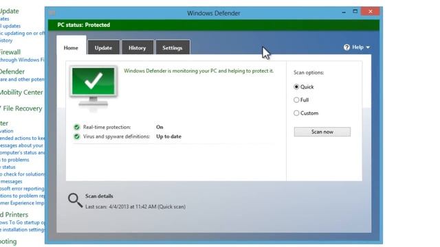 Windows 8 - How To Disable Anti-Virus Software Windows Defender смотреть онлайн