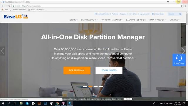 How to install EaseUS Data Recovery Software for Windows 10 PC смотреть онлайн