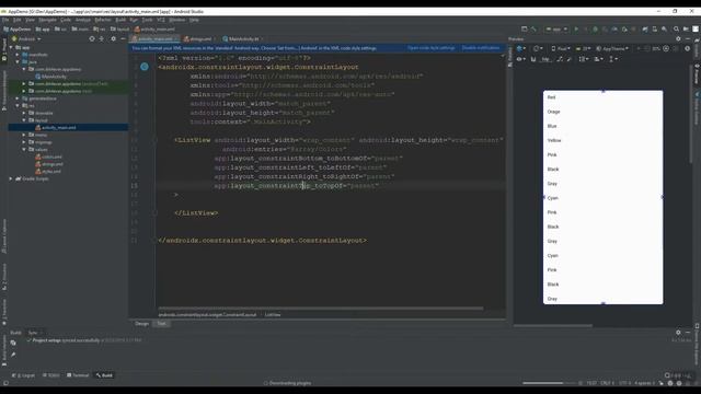 android kotlin tutorial: how to Create a ListView with simple step in android kotlin 2019 смотреть онлайн