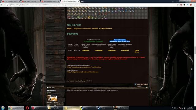 How to install the Mod | Undead Legacy | 7 Days To Die A16 смотреть онлайн