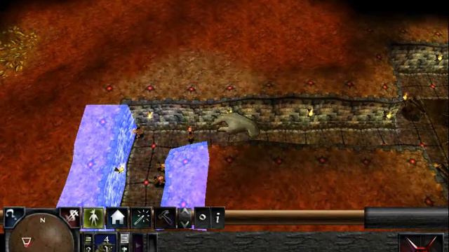 Прохождение Dungeon Keeper 2 - Кампания Касабиана - Уровень 7 (Liquid State ) #1 смотреть онлайн