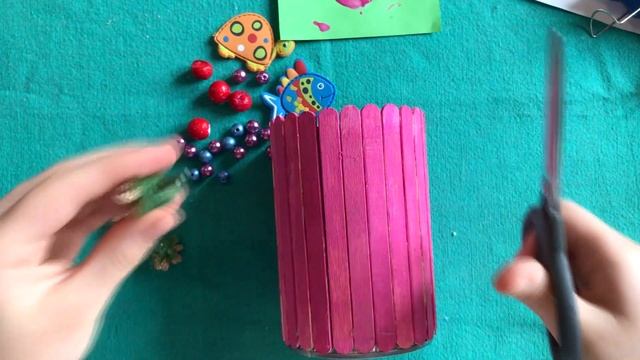 ПОДЕЛКИ ИЗ ПАЛОЧЕК для мороженого. ПОДАРОК своими руками из подручных материалов. (Эмилия) смотреть онлайн