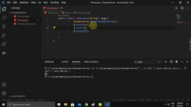 Dynamic Array in java in hindi смотреть онлайн