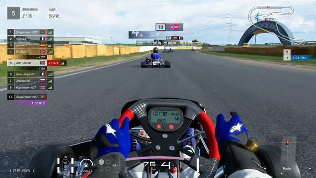 Gran Turismo Sport│Karting is a Ping Pong Simulator! смотреть онлайн