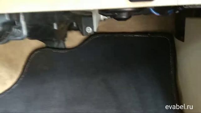 Toyota Land Cruiser 100 коврики в салон из Бельгийского ковролина 10мм evabel.ru смотреть онлайн