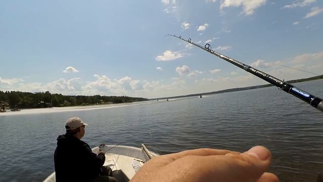 рыболовный марафон день "2" косим судака, рыбалка лето 2018 смотреть онлайн