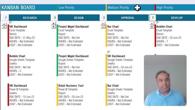 Create Kanban Boards in Excel instantly смотреть онлайн