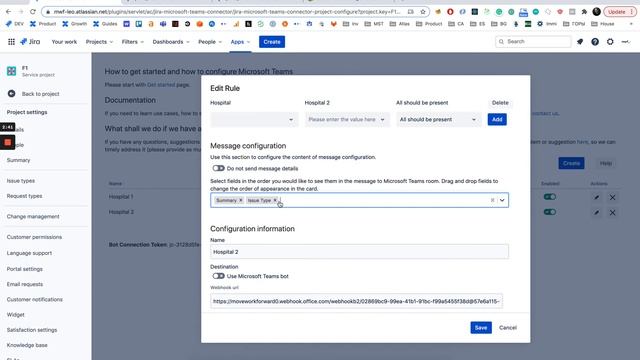 Microsoft Teams Jira Service Management Integration for external client support смотреть онлайн