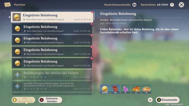 Genshin Impact - Neue 4.4 Codes für massig Mora und mehr!🔥 смотреть онлайн