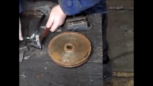 Ремонт шкива токарного станка. 8 часть. смотреть онлайн