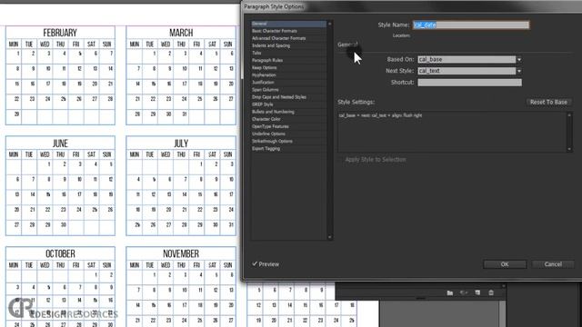 How To Create a Calendar - InDesign Tutorial смотреть онлайн