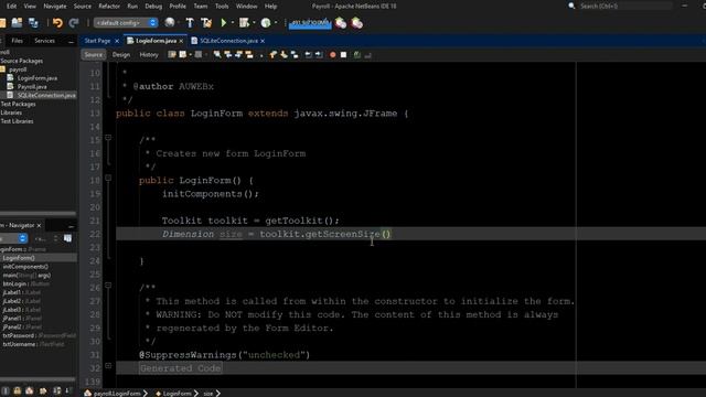 JAVA SQLite - Employee Payroll & Loan Management System - || Part 6 | Center Login Form смотреть онлайн