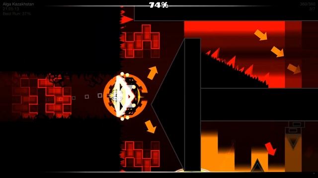 Sakupen Hell 100% (Extreme Demon) by Noobas смотреть онлайн