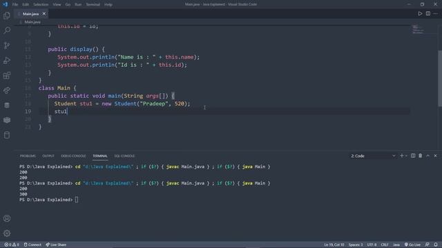 #6.1 Constructor | Java Explained смотреть онлайн