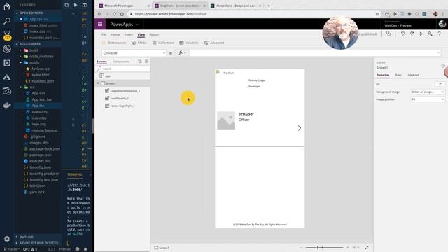 PowerApps Components, Parameters and React смотреть онлайн