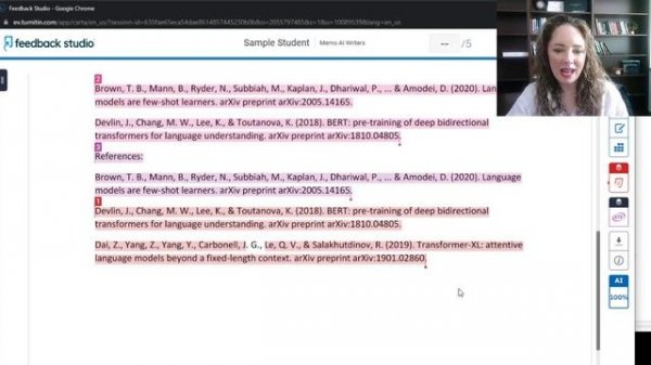 Demo of TurnItIn - New AI Detection Tool