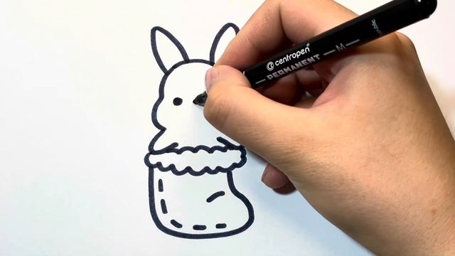 Как нарисовать зайчика смотреть онлайн