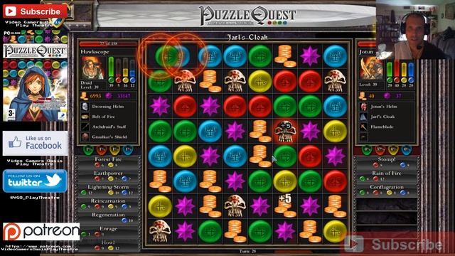 Let's Play: Puzzle Quest: Challenge of the Warlords - Jarl's Cloak смотреть онлайн