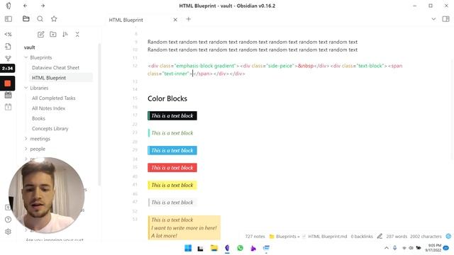 NEW Obsidian HTML - Creating Custom Text Styles смотреть онлайн