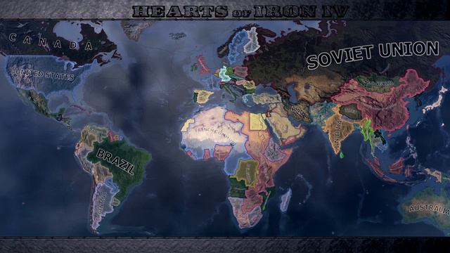 Hearts of Iron 4: Cold War: The Iron Curtain смотреть онлайн