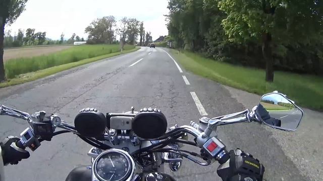 Kawasaki VN1500 fast fertig und Probefahrt смотреть онлайн