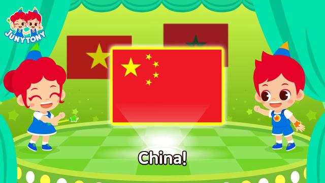 Similar Flags 2 | Learn The Flags | Which One Is Which? | Explore World Songs For Kids | JunyTony