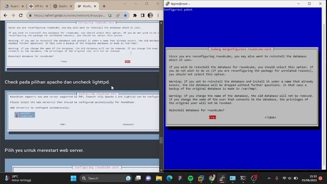 INSTALASI dan KONFIGURASI MAIL SERVER MENGGUNAKAN ROUNDCUBE (DEBIAN 11) смотреть онлайн