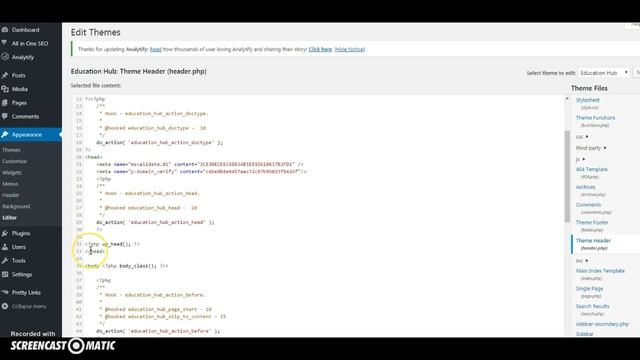 How to Add Pinterest Meta tag, to your Wordpress Header смотреть онлайн