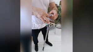 Как надеть тряпку на швабру Topohome ProCleanSystem