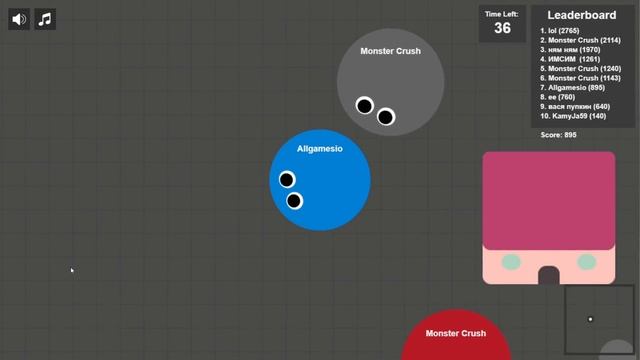 MONSTER CRUSH & Monster Crush.io & New Io Game смотреть онлайн