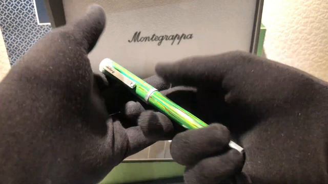 Перьевая ручка Montegrappa Zero Zodiac Virgo (Дева) Palladium IP Steel смотреть онлайн