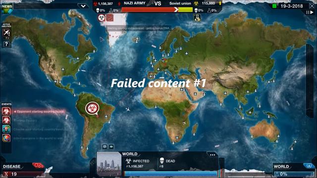 Plague Inc Evolved : Nazi VS Soviet Union? w/ Cheesecake! смотреть онлайн