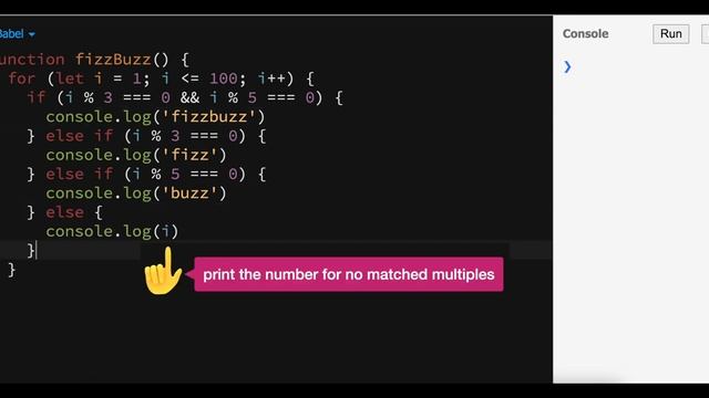 Javascript Interview: Fizz Buzz смотреть онлайн