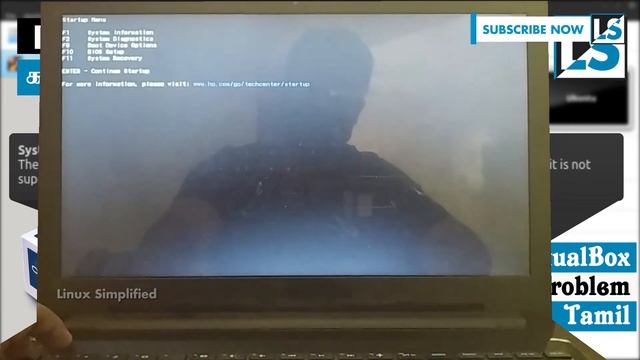 Solving Virtual box - Hardware Virtualization Problem | Invalid settings detected in Tamil смотреть онлайн