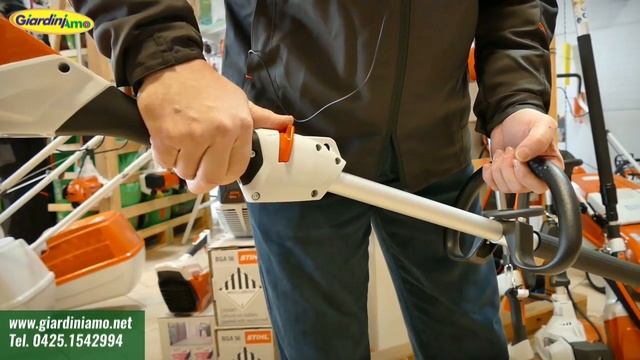Tosasiepi a batteria Stihl HLA 56 смотреть онлайн