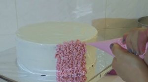 Кремовый торт с цветами Розы из крема /// Olya Tortik Домашний Кондитер