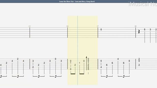 Guitar TAB - Andrei Ulyanov : (Lunar) The Silver Star (Sega CD) - Luna and Alex's Song | Duet #iMn смотреть онлайн
