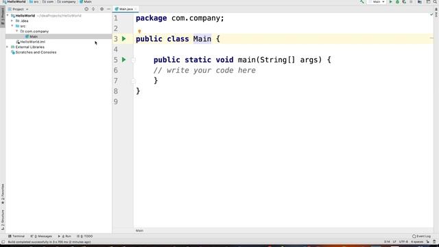 Java dasturlash tili | Java proyekt hosil qilish va main funksiya | Ergashev Academy смотреть онлайн