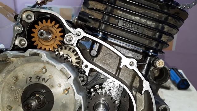 Bajaj Pulsar Complete Engine Rebuilt,Part-3 смотреть онлайн