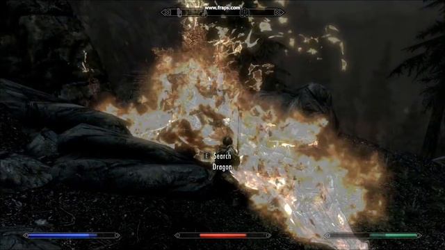The Elder Scrolls V: Skyrim Dragon Encounter смотреть онлайн