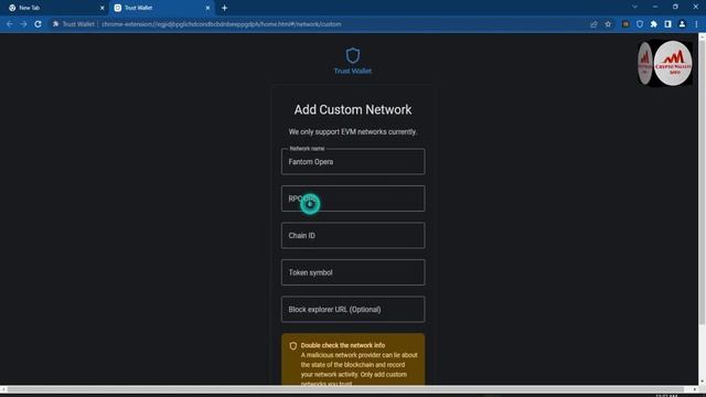 How To Add Custom Network Into Trust Wallet | Crypto Wallets Info смотреть онлайн