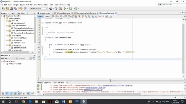 4 - CRUD Insertar, Actualizar y Eliminar | Curso Java Swing JPA смотреть онлайн