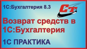 Как отразить возврат средств в 1С:Бухгалтерия?