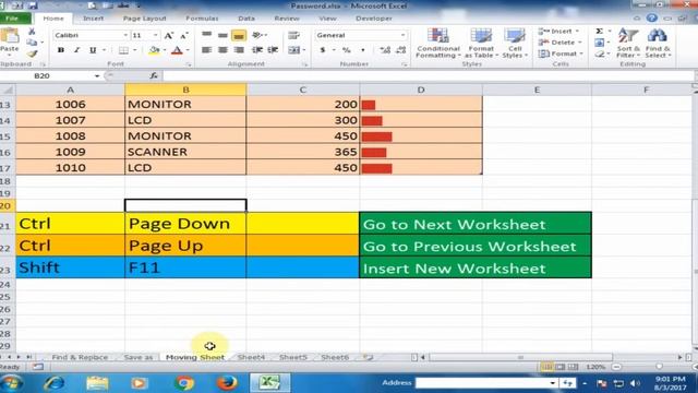 Excel Famous Shortcut Keys to Move Between Sheets | Excel Popular Tips and Tricks - Youtube смотреть онлайн